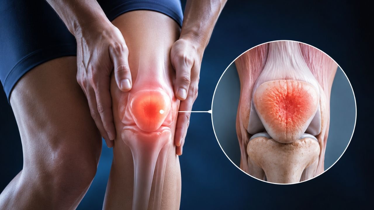 Anatomia da Condromalácia Patelar e Desgaste da Cartilagem
